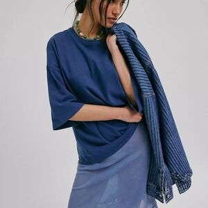Free People oversized tee
